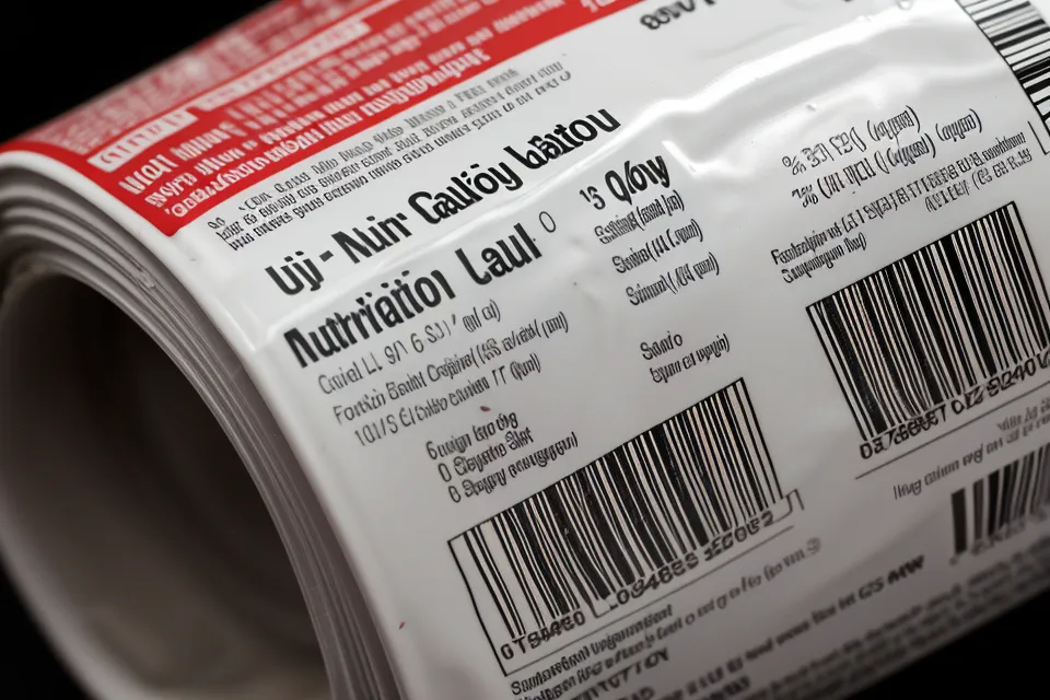 Macro shot of a nutrition label highlighting hidden sugar ingredients.
