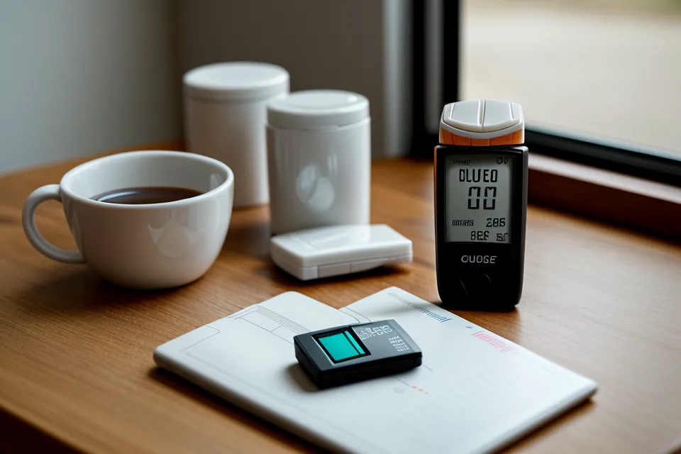 A high-fiber evening snack tied to better sleep hygiene and steadier glucose meter data overnight
