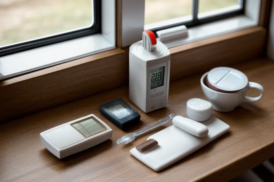 High Pressure Days: How Work Stress Impacts My Daily Blood Sugar — small business owner tracking stress-related glucose spikes
